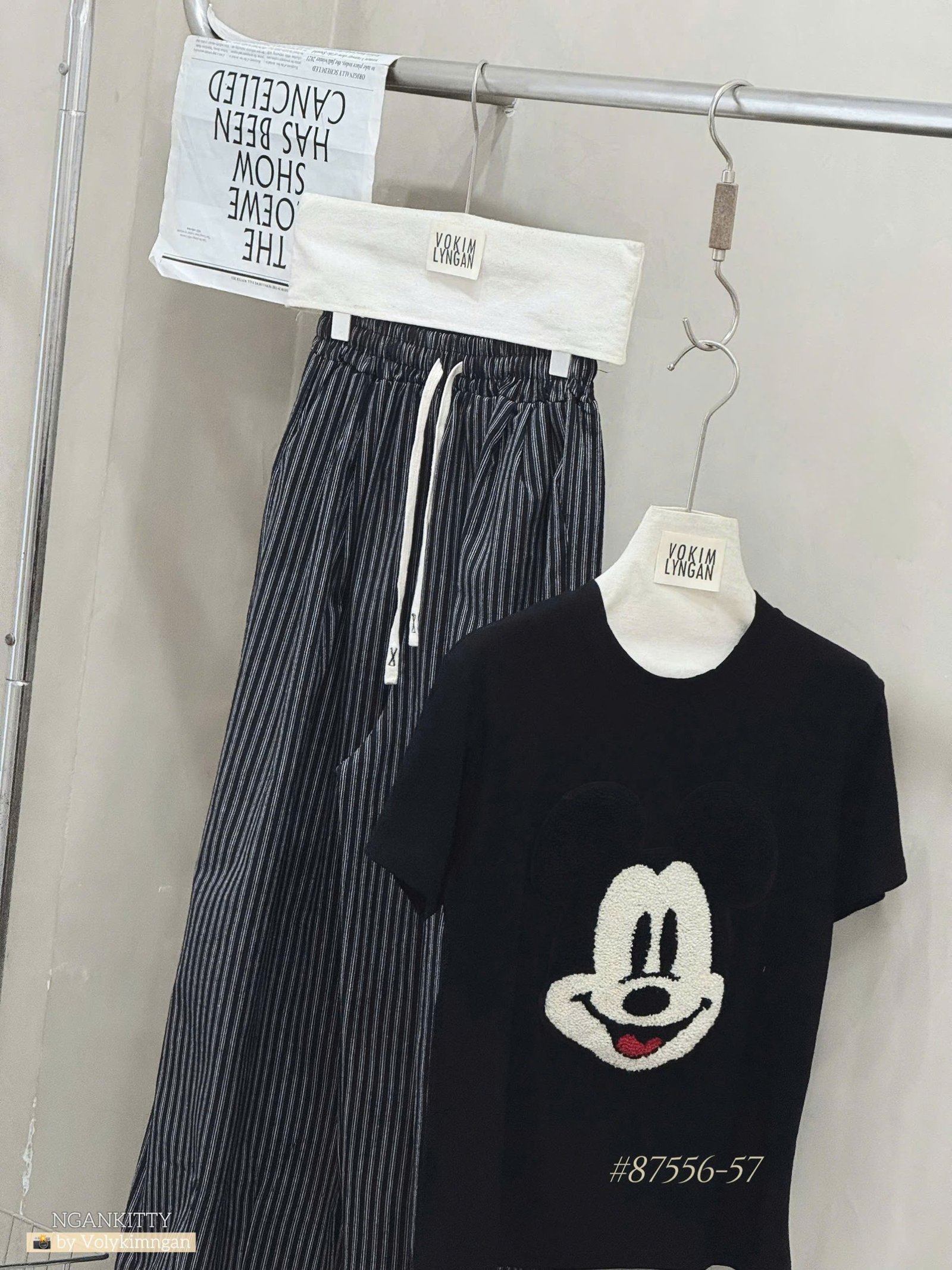 SET QUẦN MICKEY NỔI SUÔNG SỌC - Hình ảnh 6