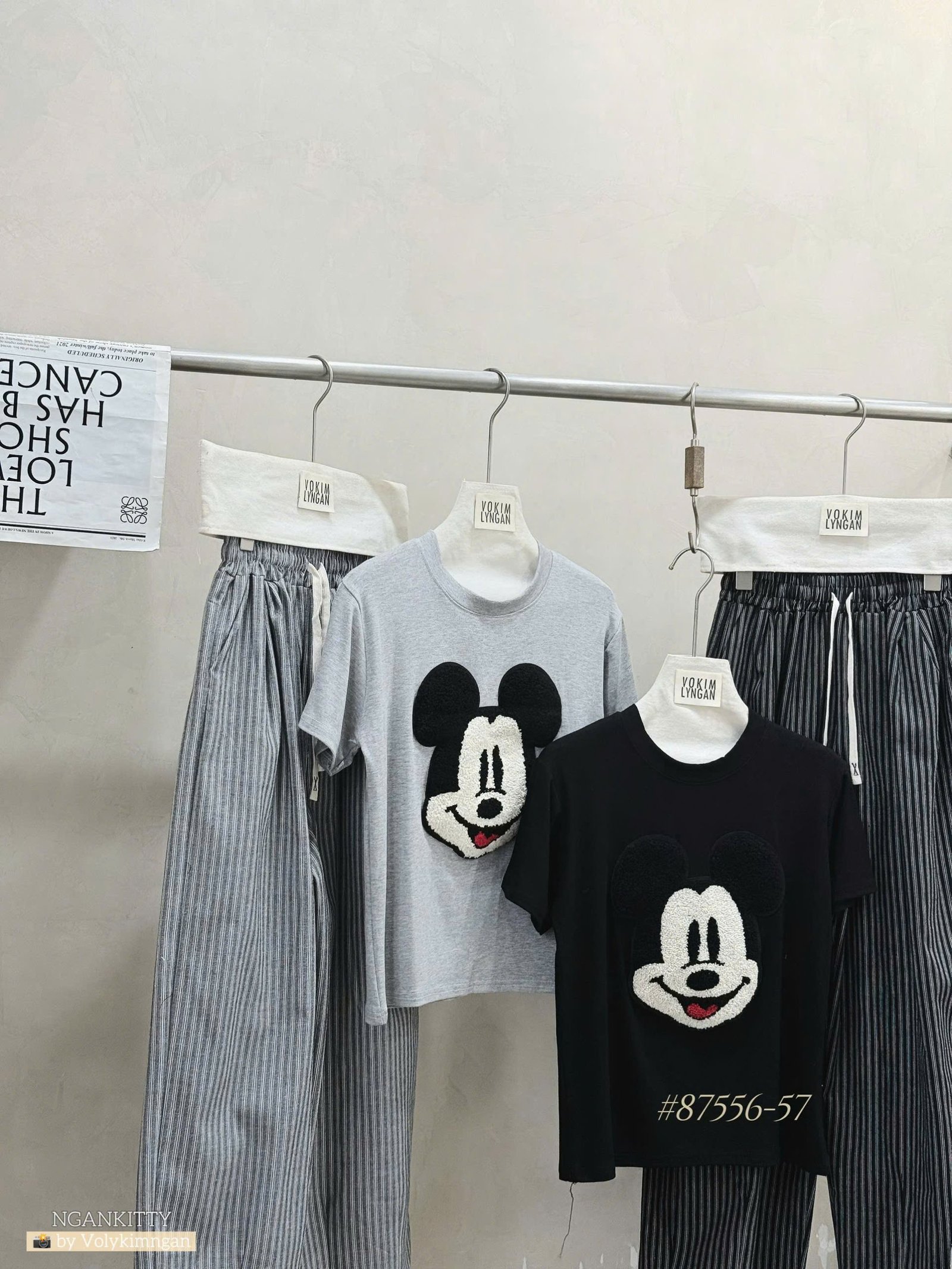 SET QUẦN MICKEY NỔI SUÔNG SỌC - Hình ảnh 4