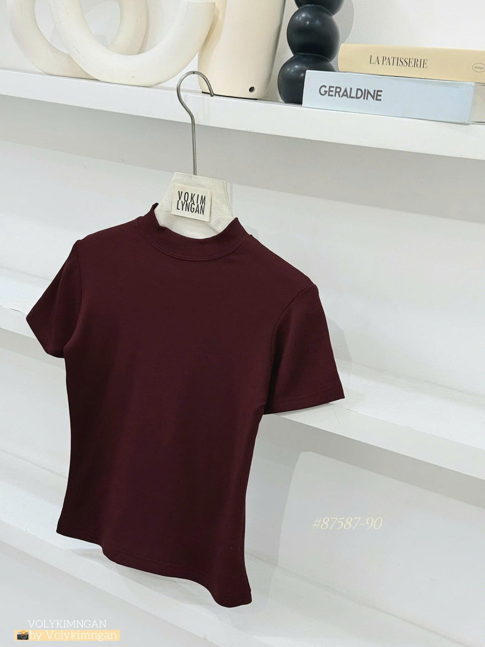 ÁO BABYTEE TRƠN CỔ CAO - Hình ảnh 10