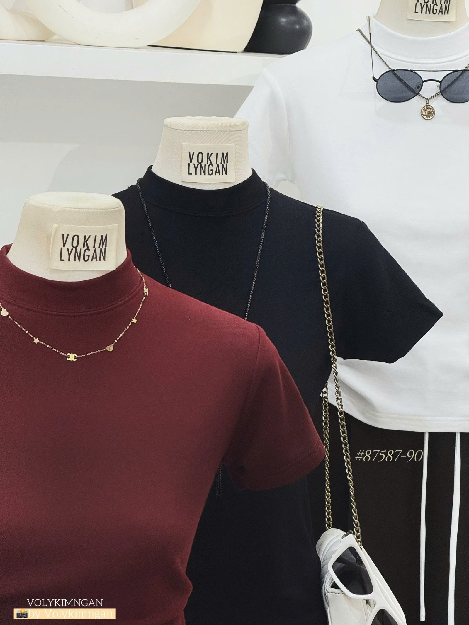 ÁO BABYTEE TRƠN CỔ CAO - Hình ảnh 6