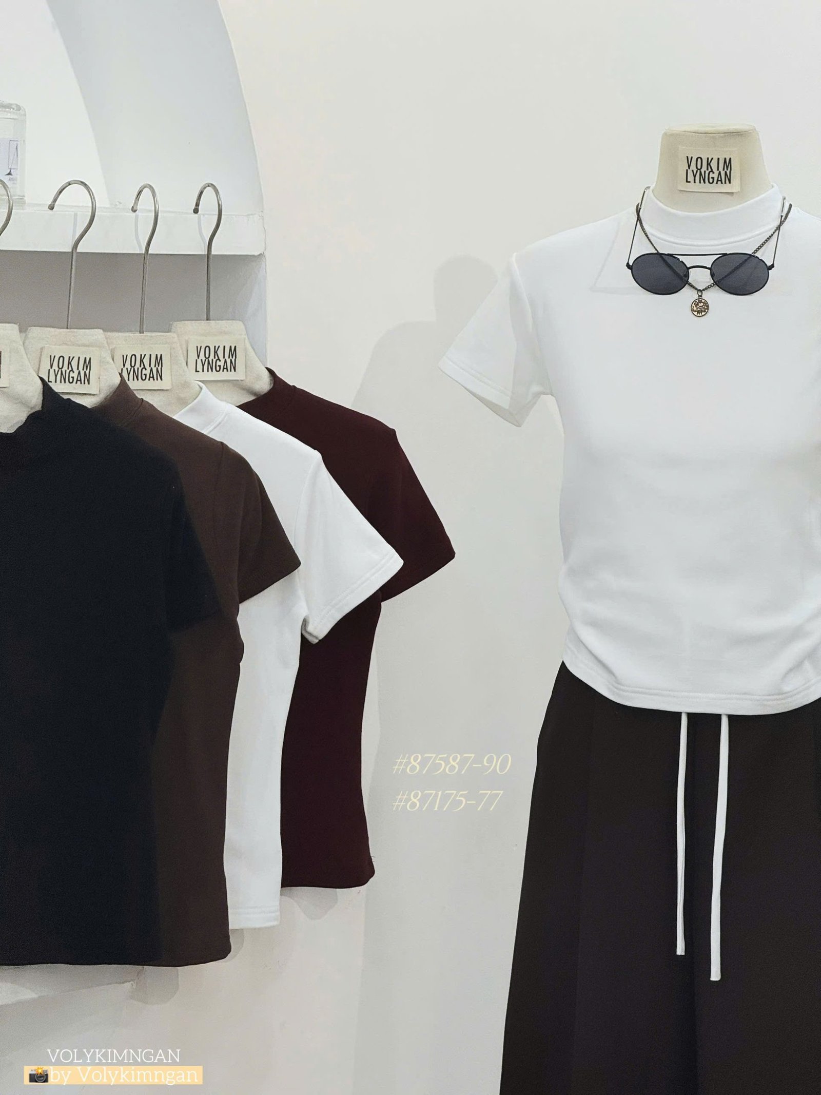 ÁO BABYTEE TRƠN CỔ CAO - Hình ảnh 12