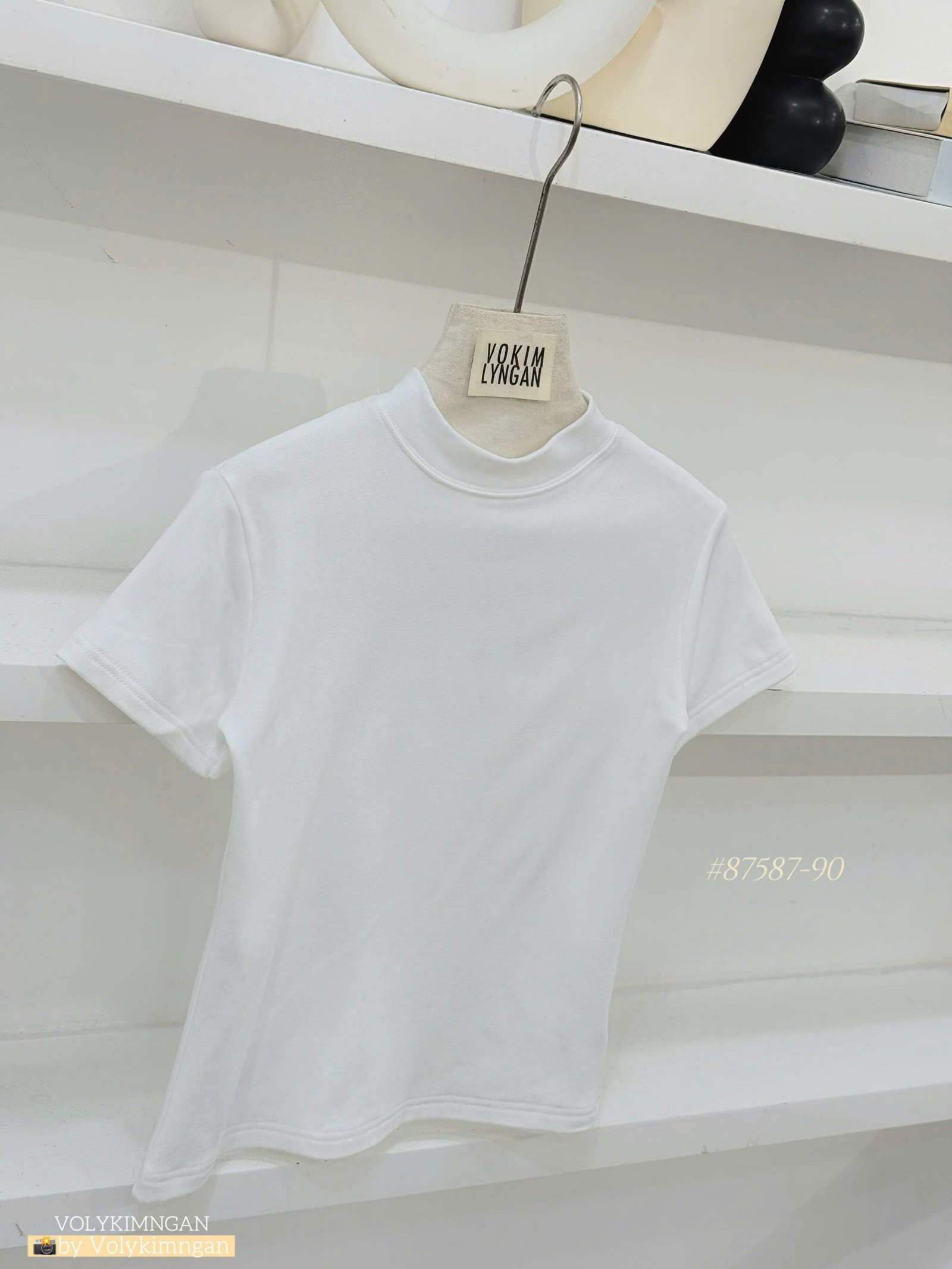 ÁO BABYTEE TRƠN CỔ CAO - Hình ảnh 13