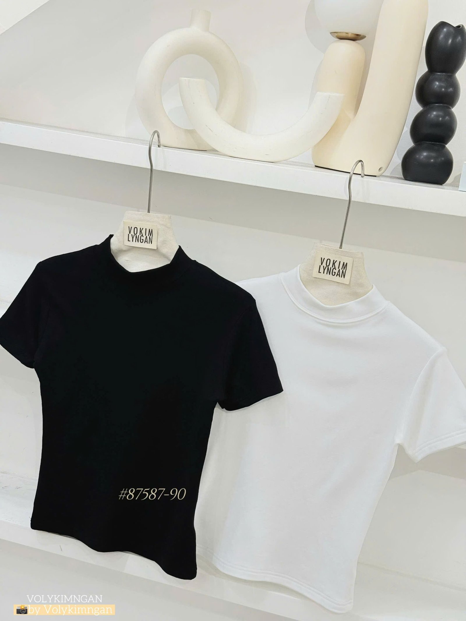 ÁO BABYTEE TRƠN CỔ CAO - Hình ảnh 14