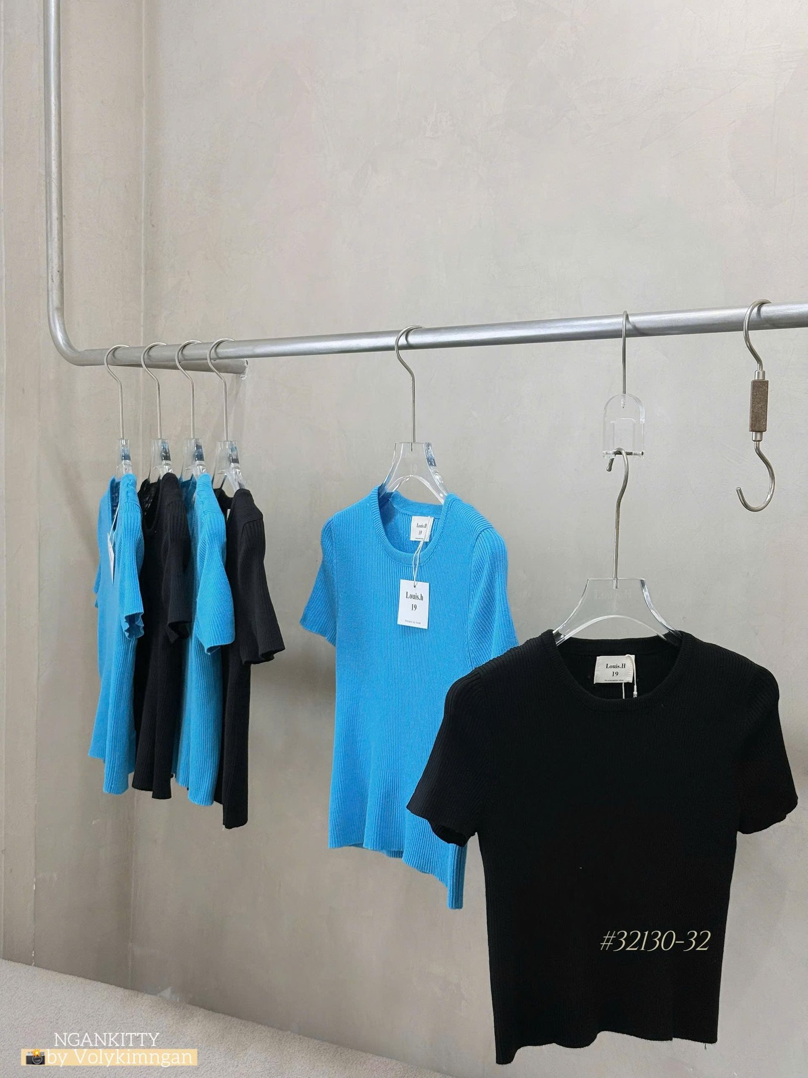 ÁO MONTEGI GÂN TRƠN TAY CON LOUIS.H