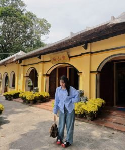 Alternative view of ÁO SƠMI TD SỌC CHỮ NGỰC