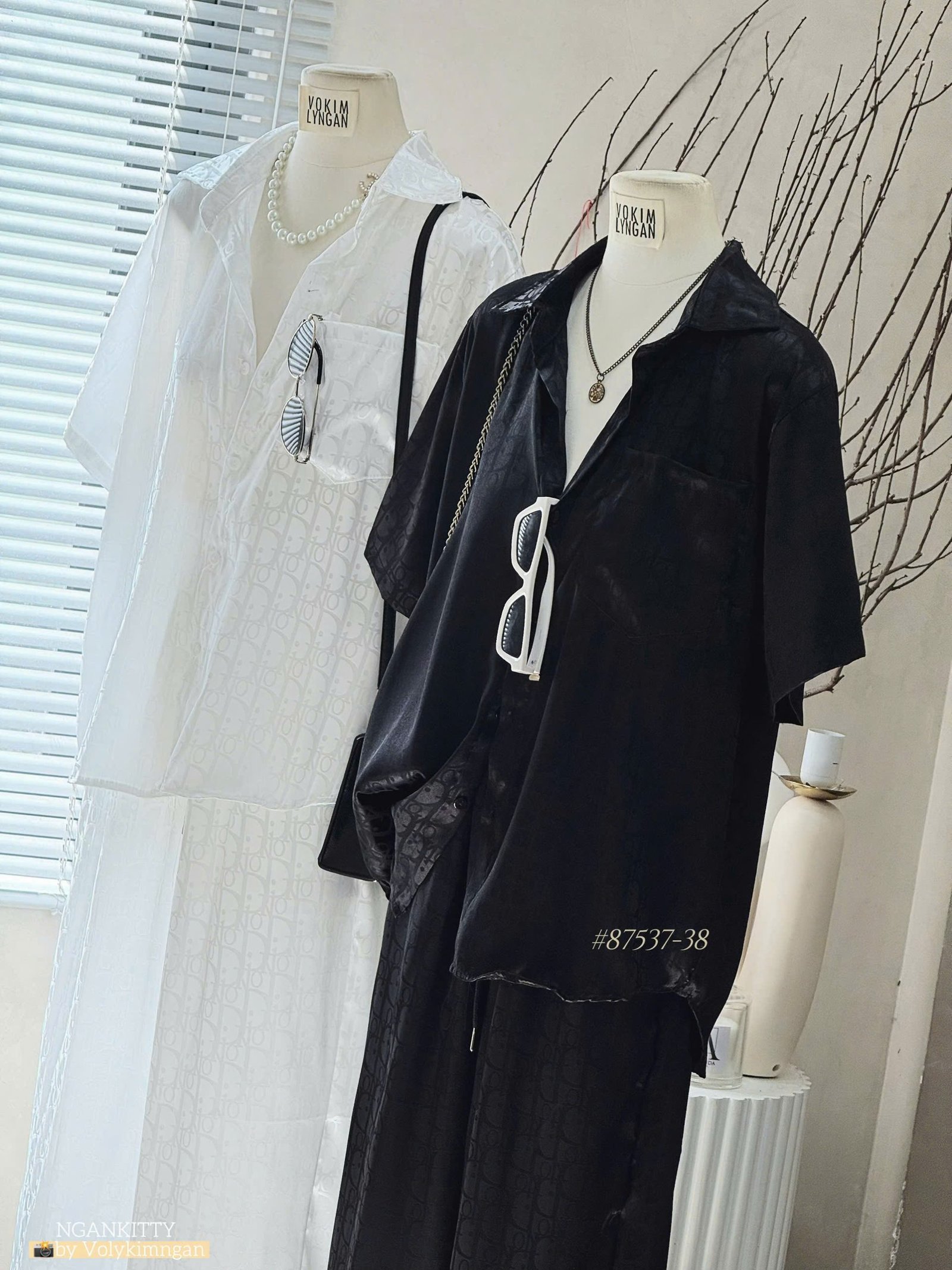 SET SƠMI DIOR QUẦN SUÔNG - Hình ảnh 2