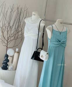 VÁY 2S LINEN XOẮN NGỰC