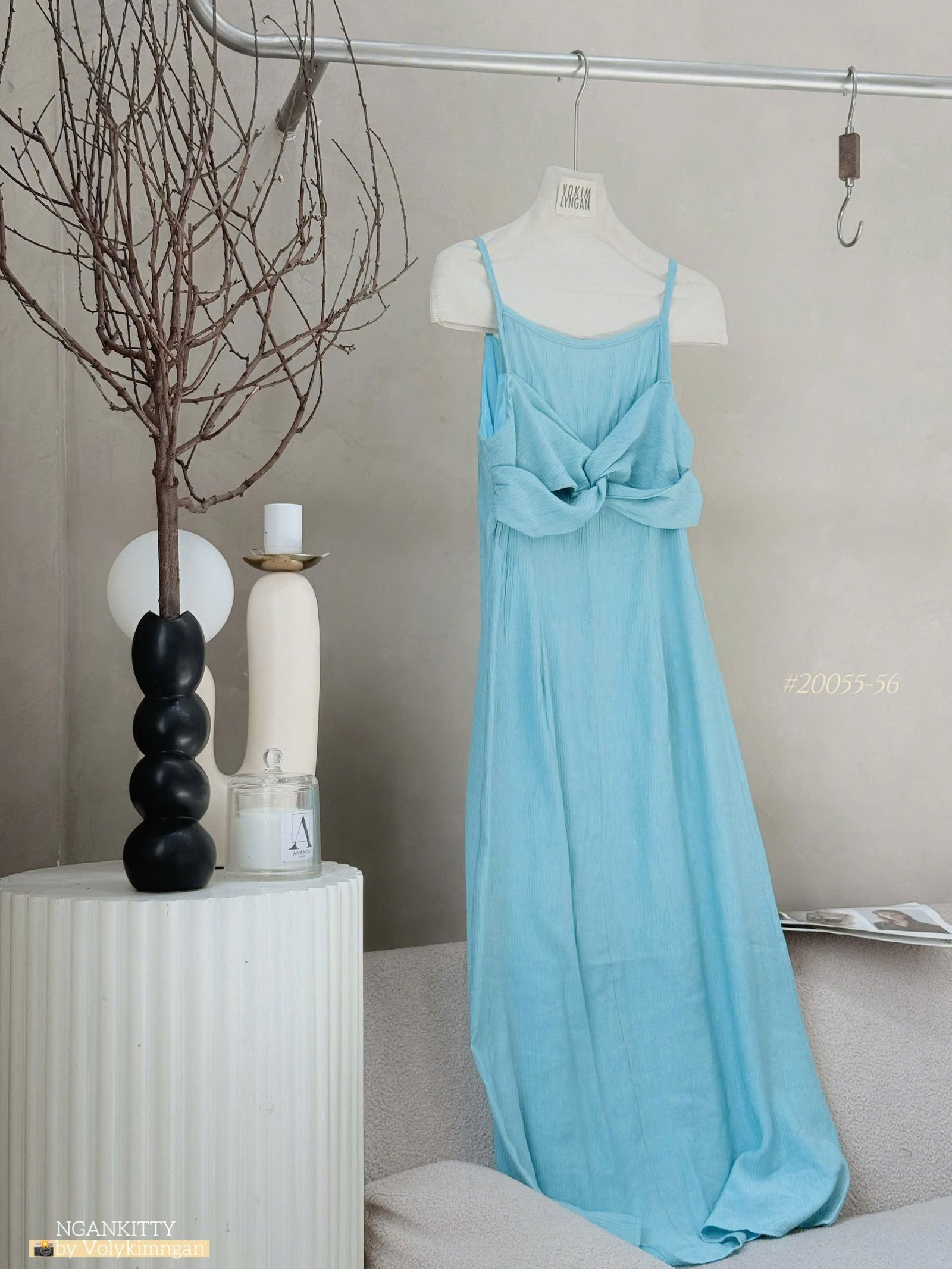 VÁY 2S LINEN XOẮN NGỰC - Hình ảnh 9