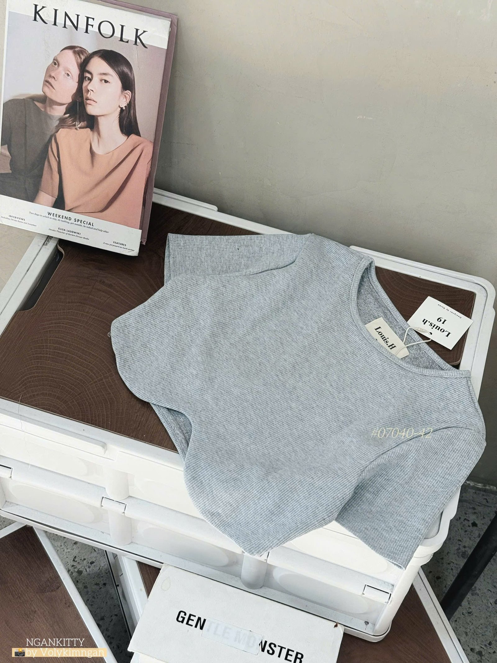 ÁO TAY NGẮN GỢN SÓNG NEW - Hình ảnh 4