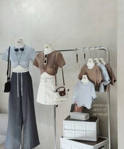 ÁO TAY NGẮN GỢN SÓNG NEW