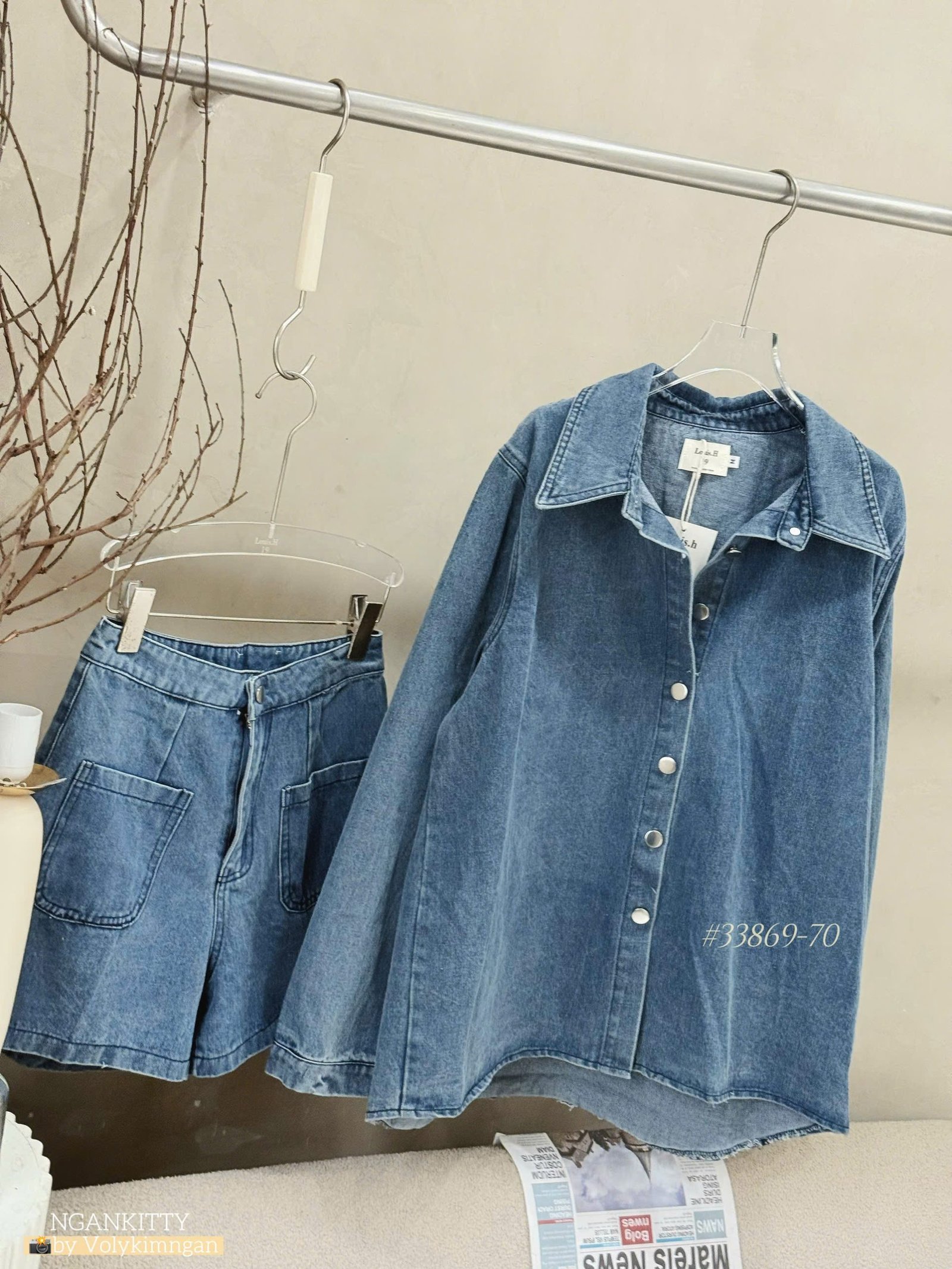 SET JEAN TD PHỐI YẾM THÊU CỔ - Hình ảnh 12