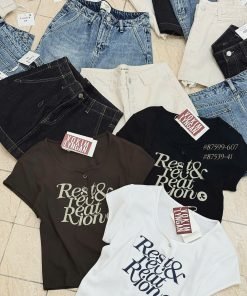 ÁO TC CỔ BẤM RESTREC&REATION