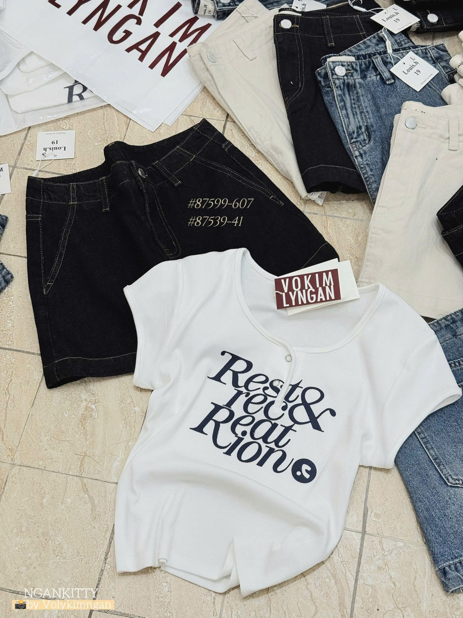 ÁO TC CỔ BẤM RESTREC&REATION - Hình ảnh 2