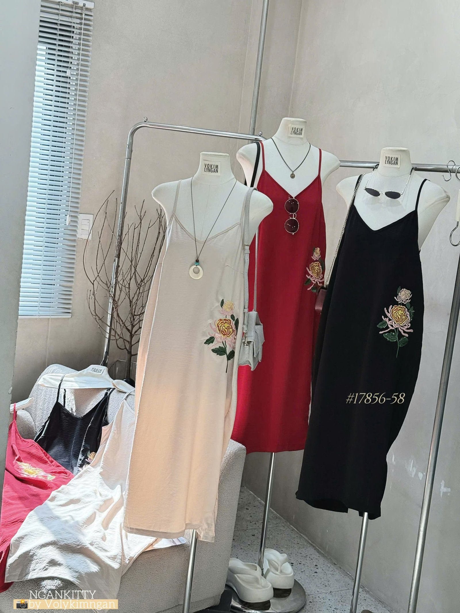 ĐẦM 2S HOA THÊU MỚI - Ảnh 17