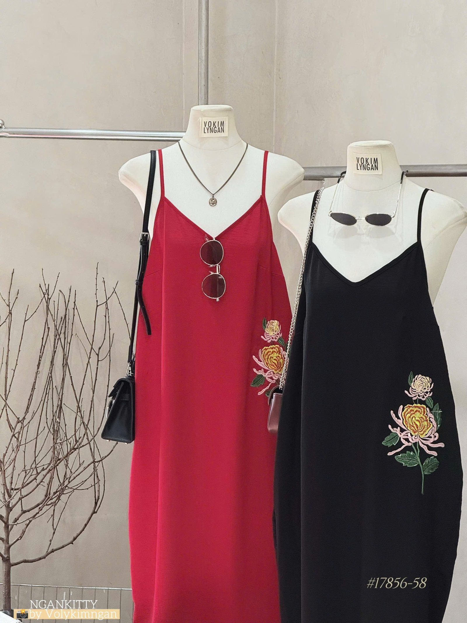 ĐẦM 2S HOA THÊU MỚI - Ảnh 11