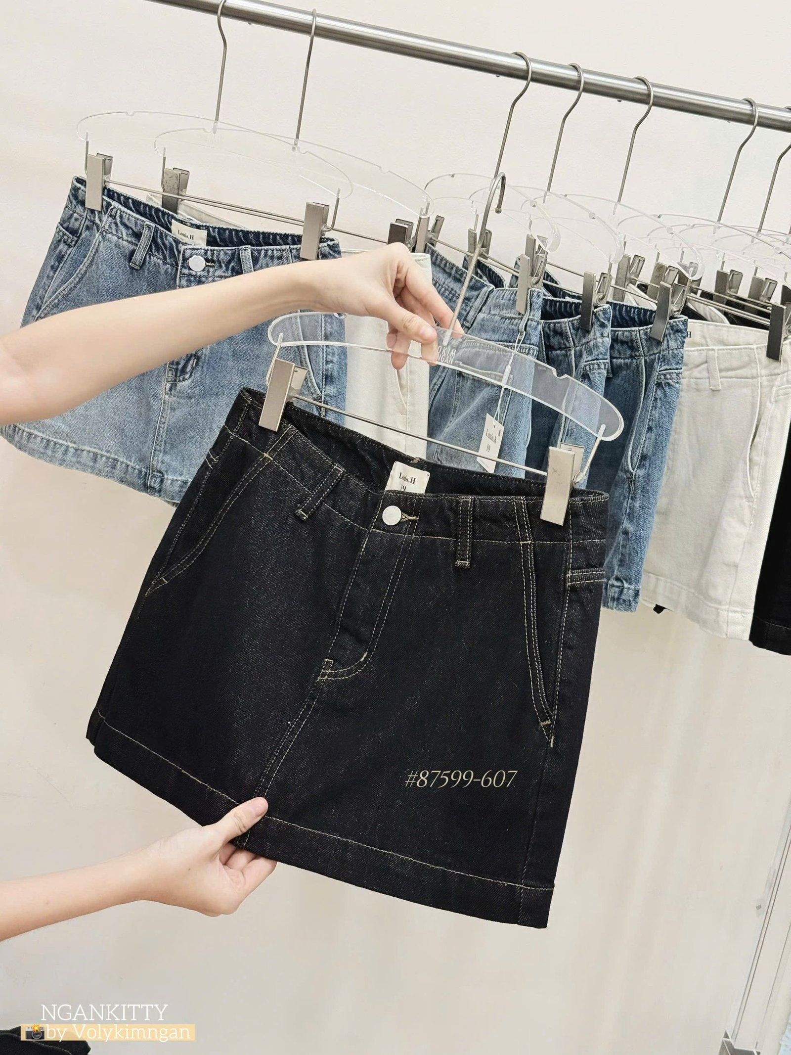 QUẦN VÁY JEAN TÚI XÉO - Ảnh 4