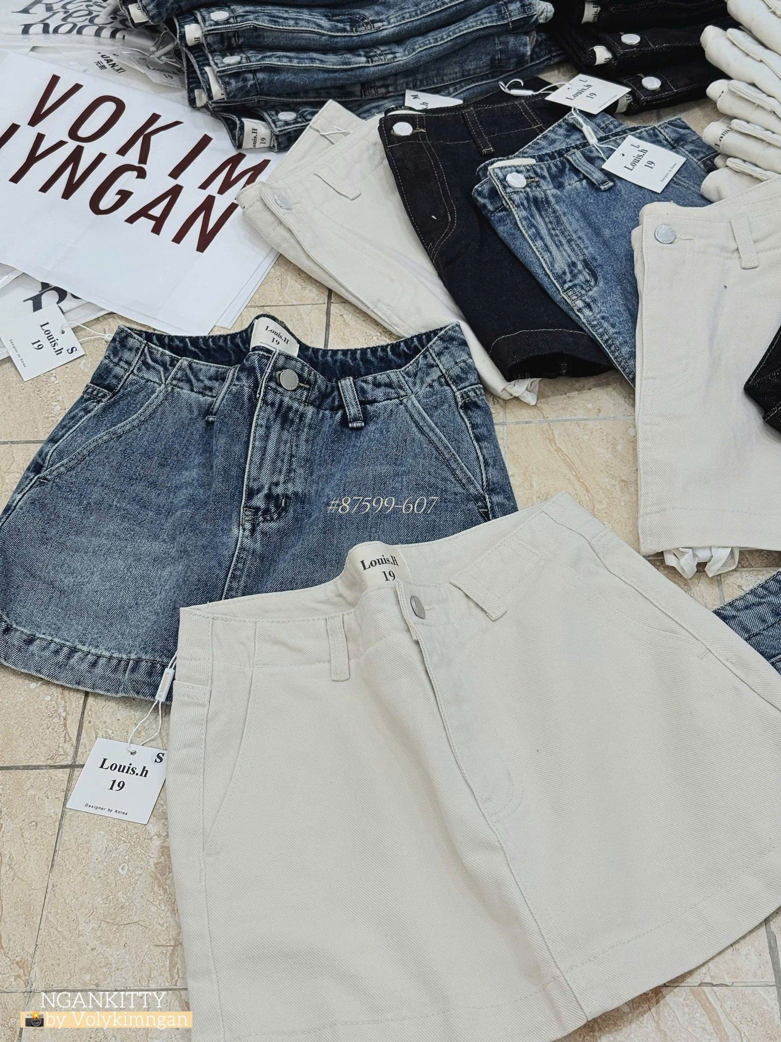 QUẦN VÁY JEAN TÚI XÉO - Ảnh 9