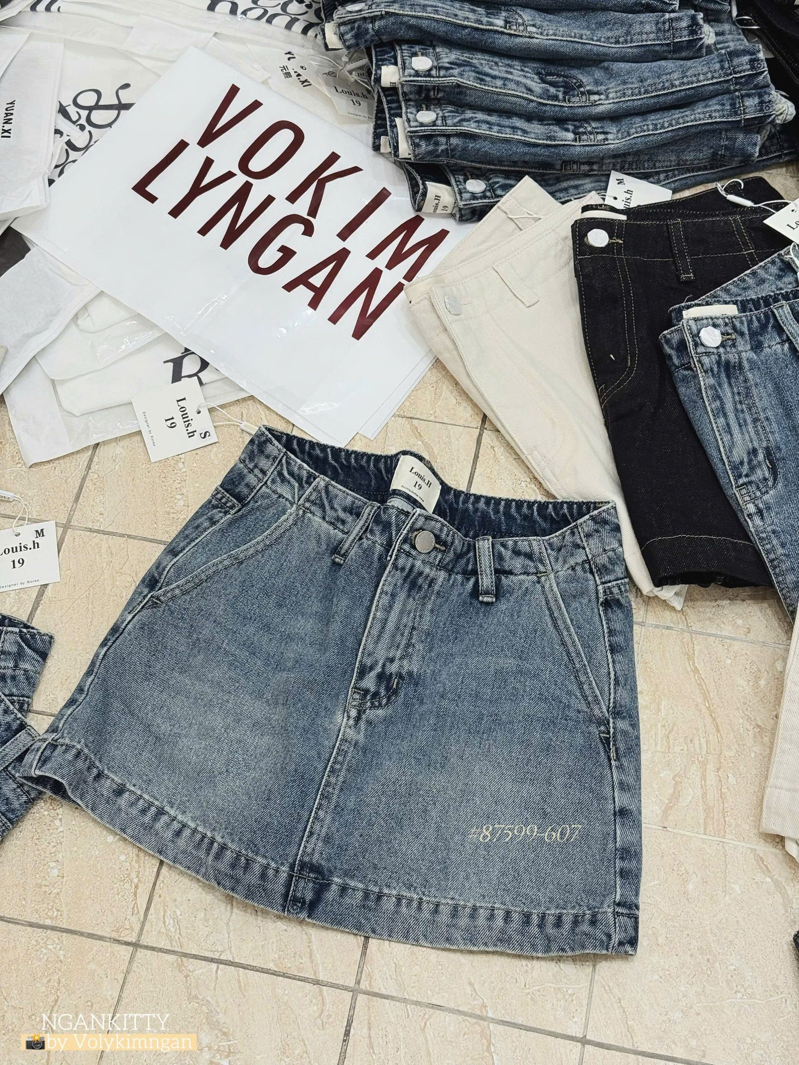 QUẦN VÁY JEAN TÚI XÉO - Ảnh 10