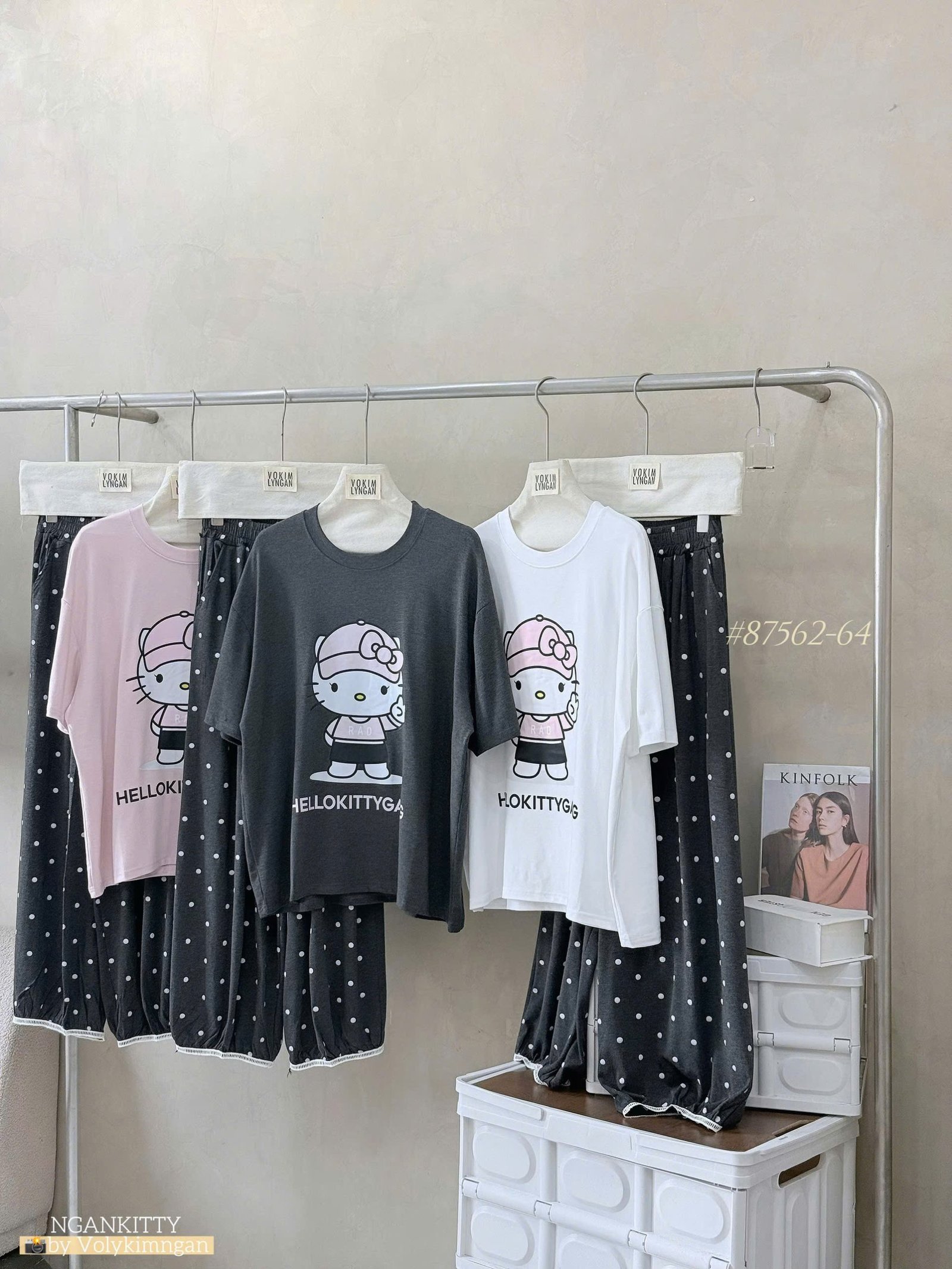 SET HELLOKITTYGANG QUẦN POM - Ảnh 10