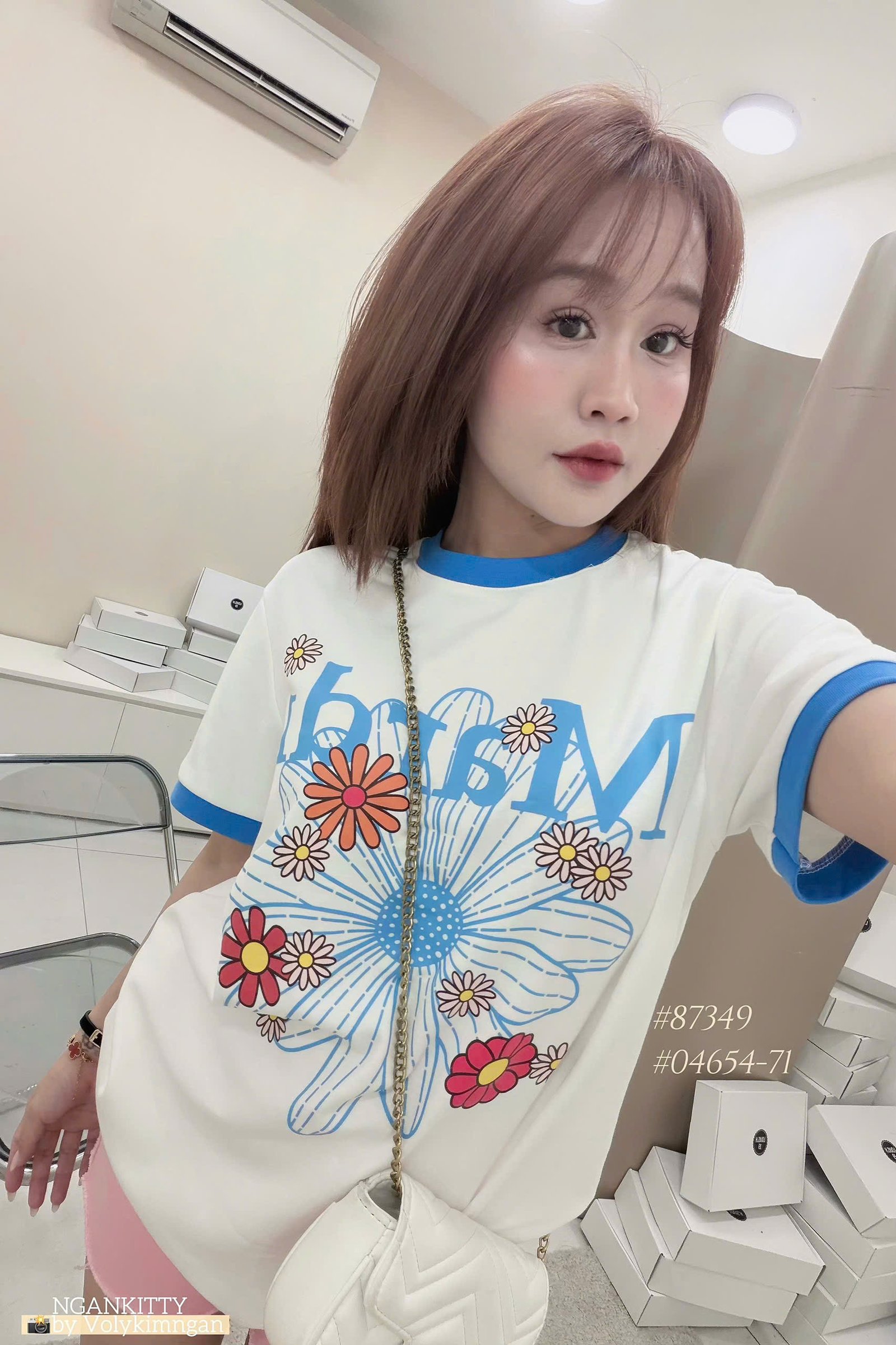 ÁO HOA MARDI VIỀN CỔ - Ảnh 2