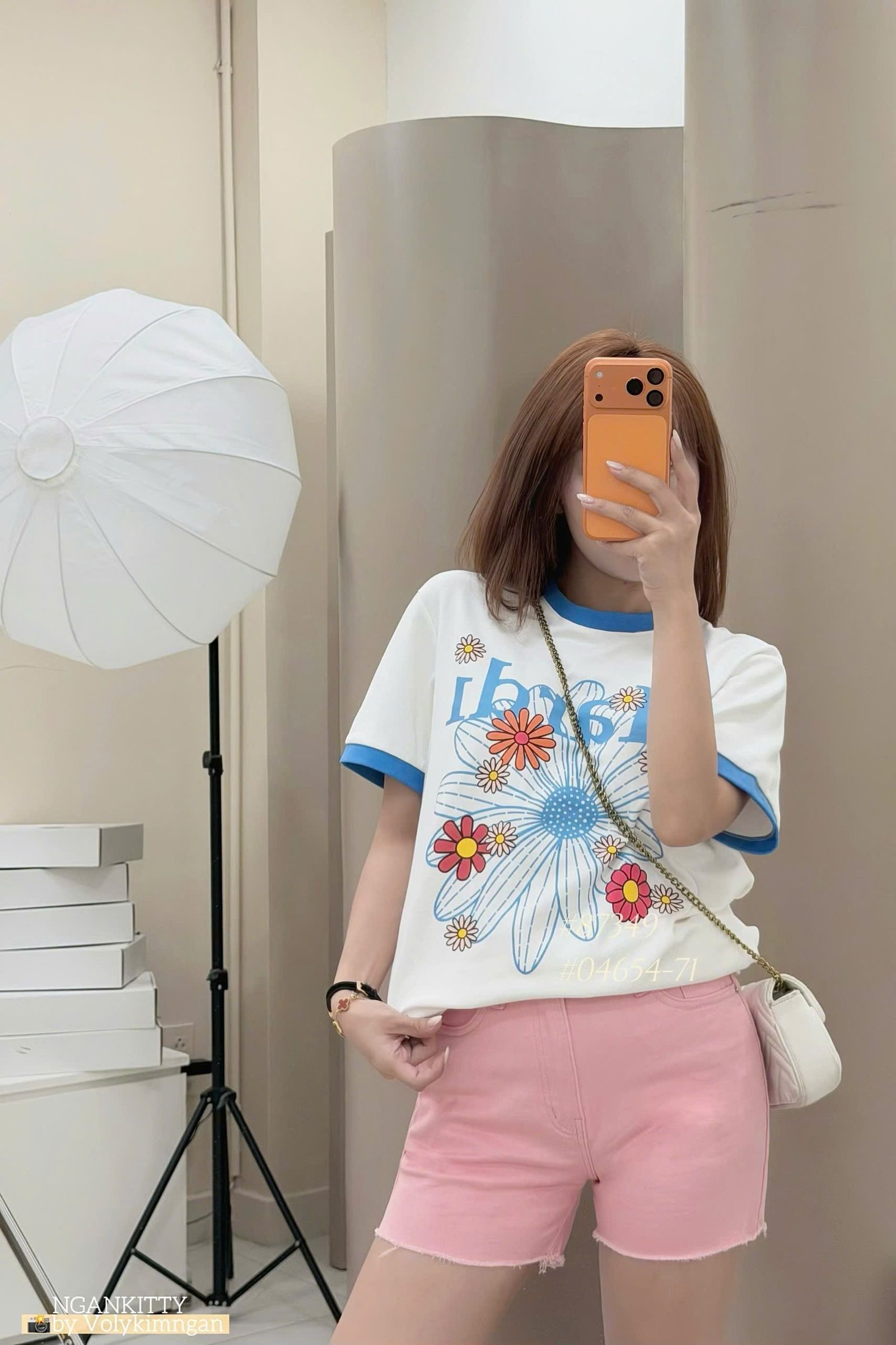 ÁO HOA MARDI VIỀN CỔ - Ảnh 3