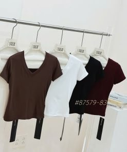 Alternative view of ÁO BABYTEE TRƠN CỔ TIM