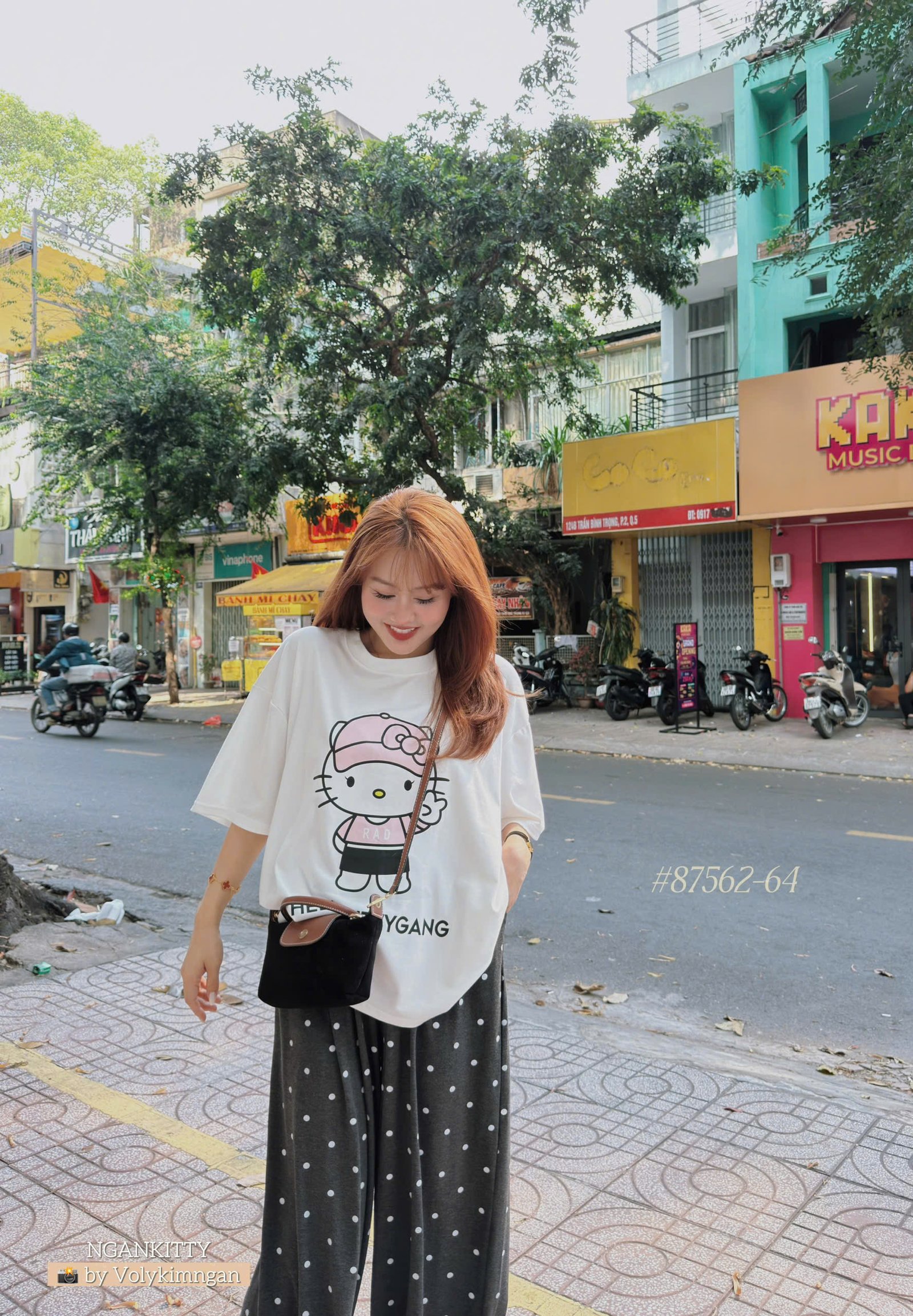 SET HELLOKITTYGANG QUẦN POM - Ảnh 9