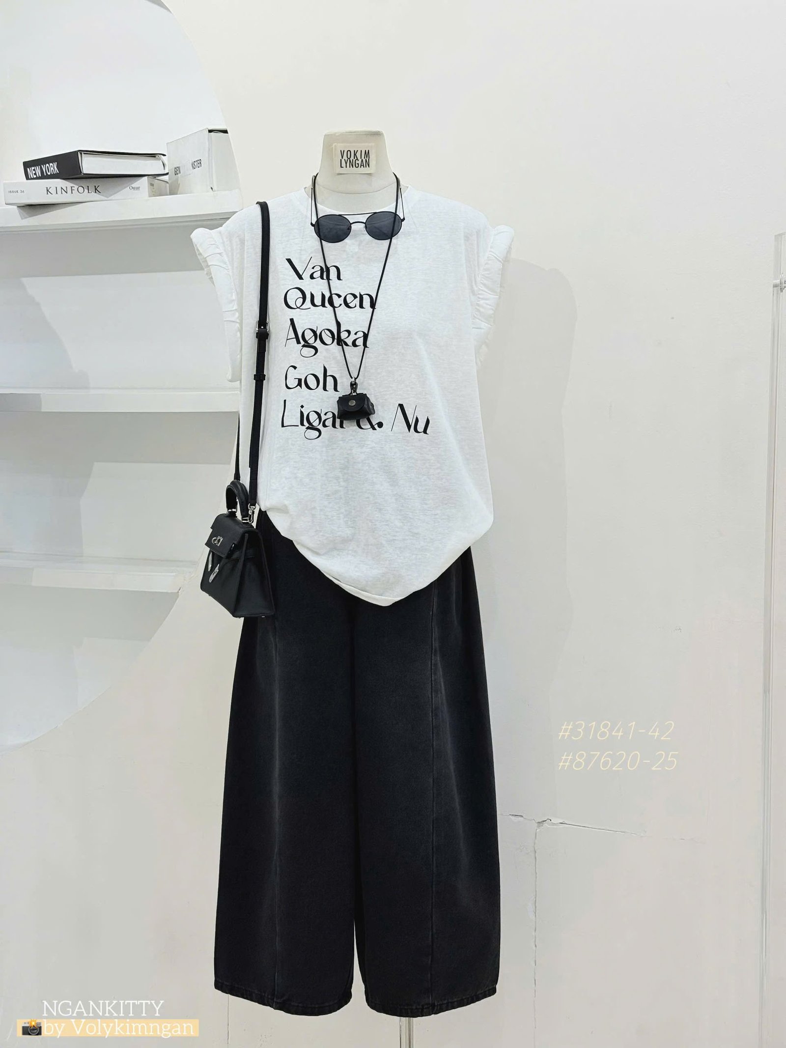 ÁO CUỘN VIỀN VAN QEEN WGWE - Ảnh 15