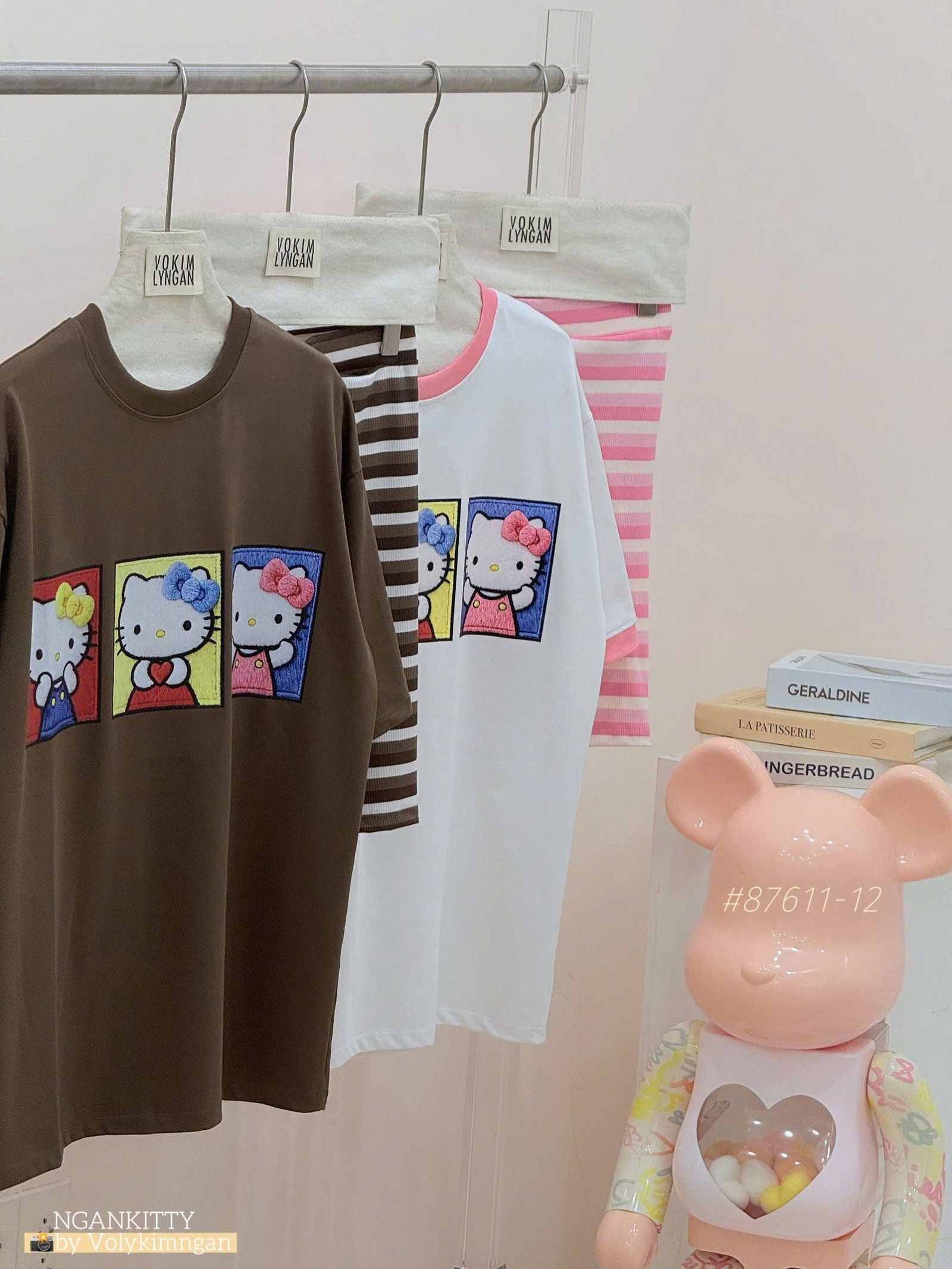 SET HELLOKITTY NỔI BIKER SỌC - Ảnh 7