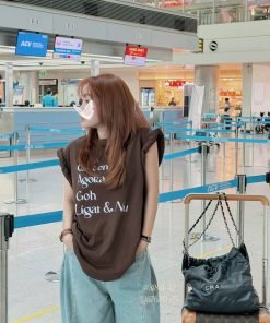 Alternative view of ÁO CUỘN VIỀN VAN QEEN WGWE