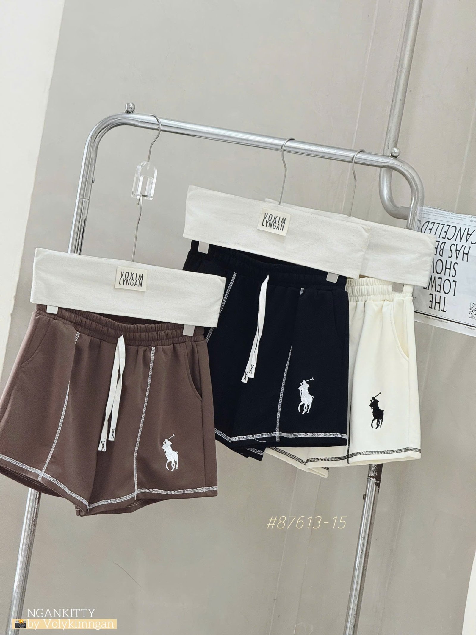 SET POLO LAUREN SHORT SỌC CHỈ - Ảnh 12