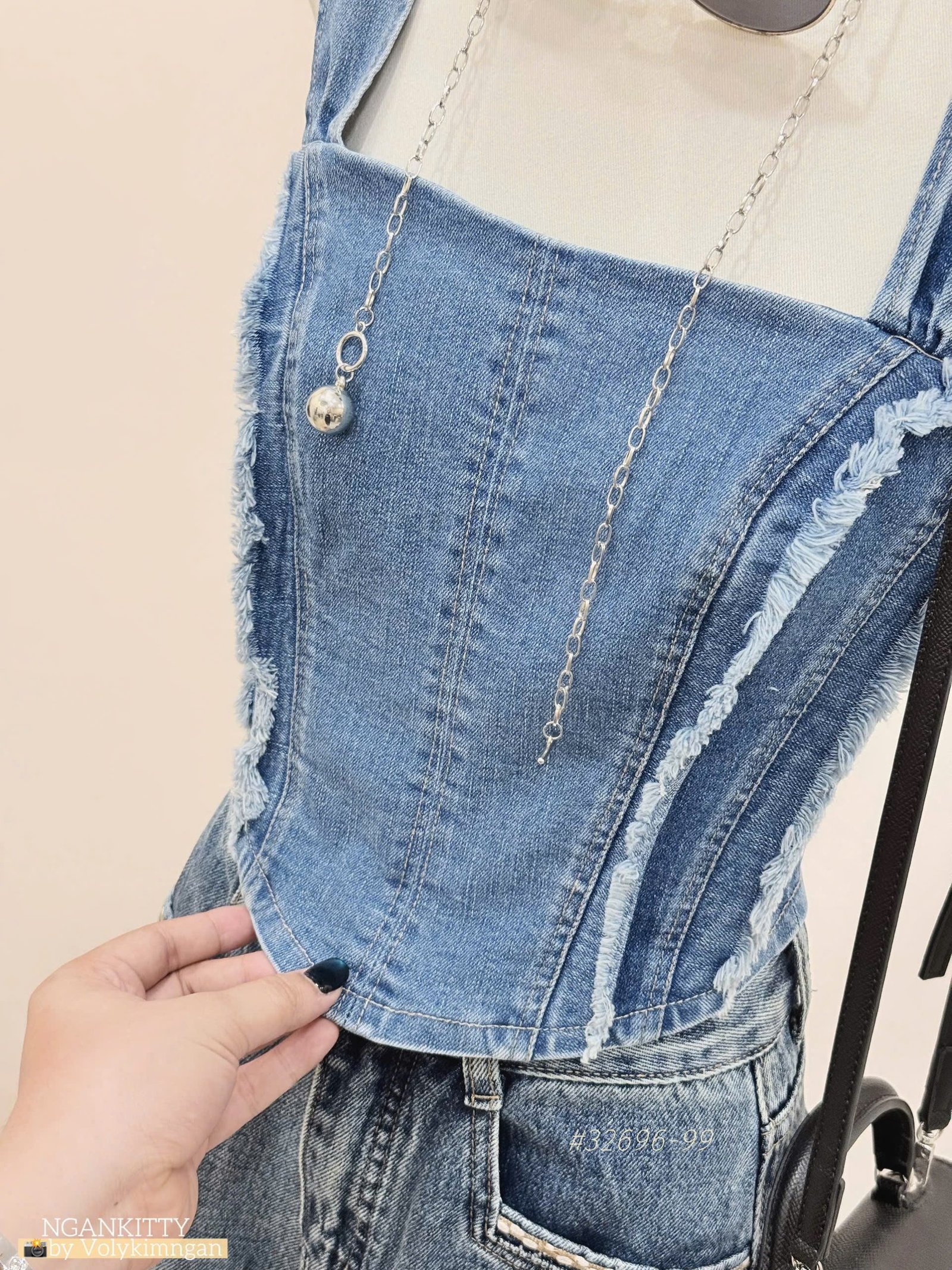 ÁO 2S JEAN VIỀN TƯA - Ảnh 5