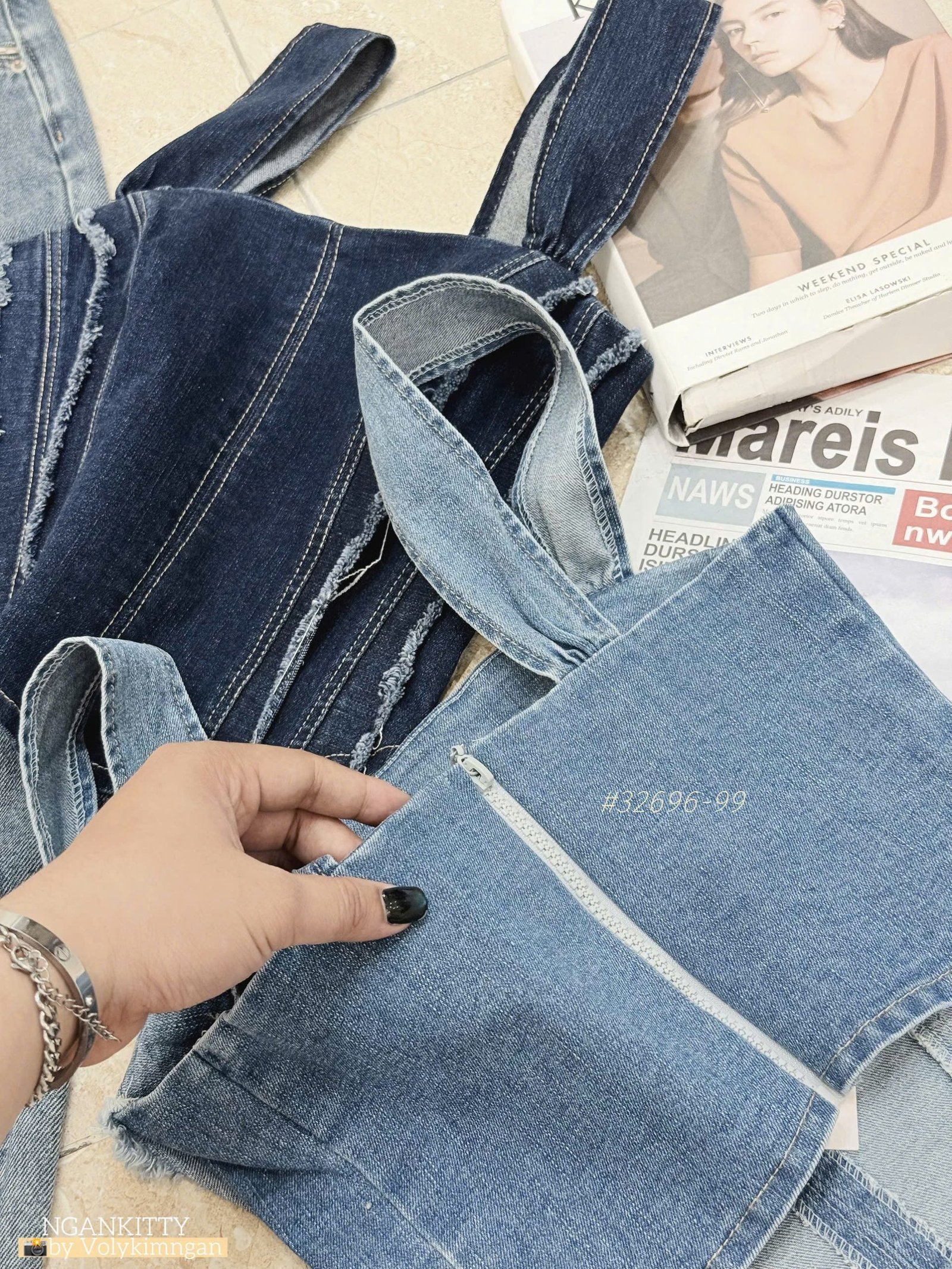 ÁO 2S JEAN VIỀN TƯA - Ảnh 4