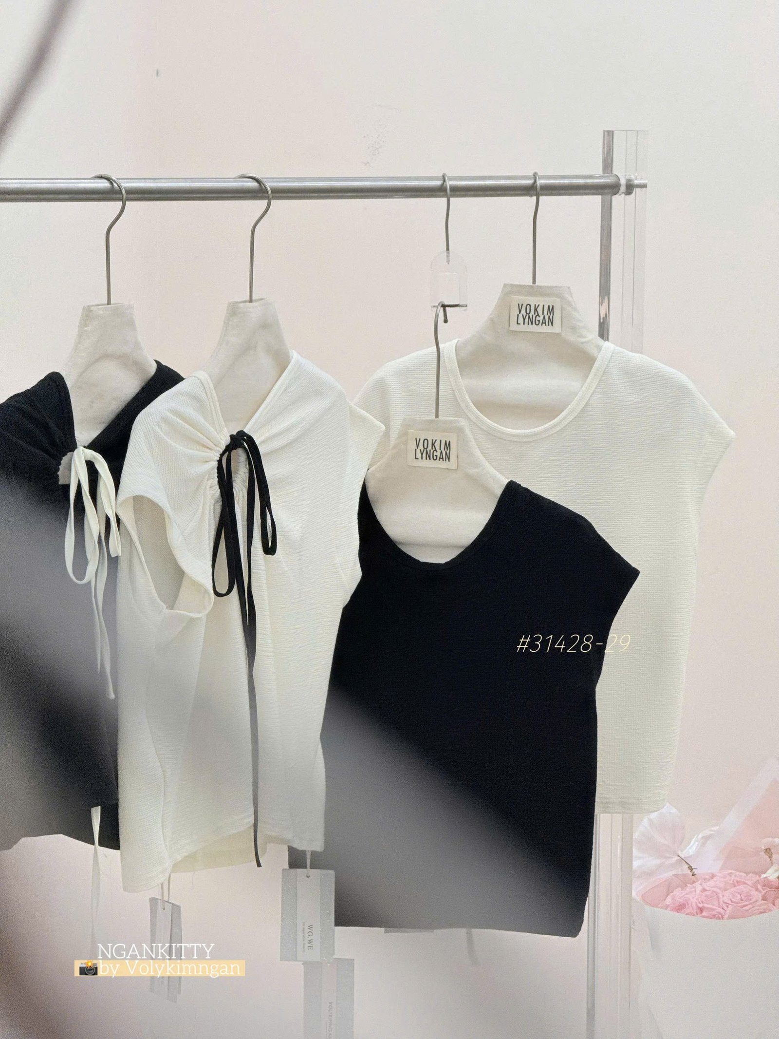 ÁO TAY LIỀN RÚT CỘT LƯNG - Ảnh 3