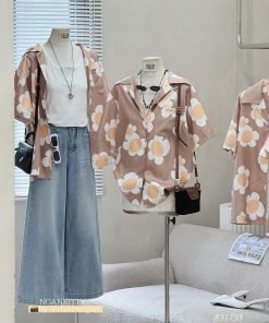 SƠMI BÔNG HOA JACQUEMUS