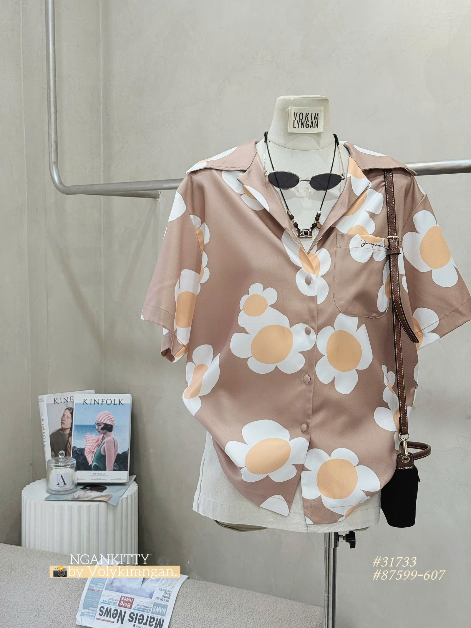 SƠMI BÔNG HOA JACQUEMUS - Ảnh 5