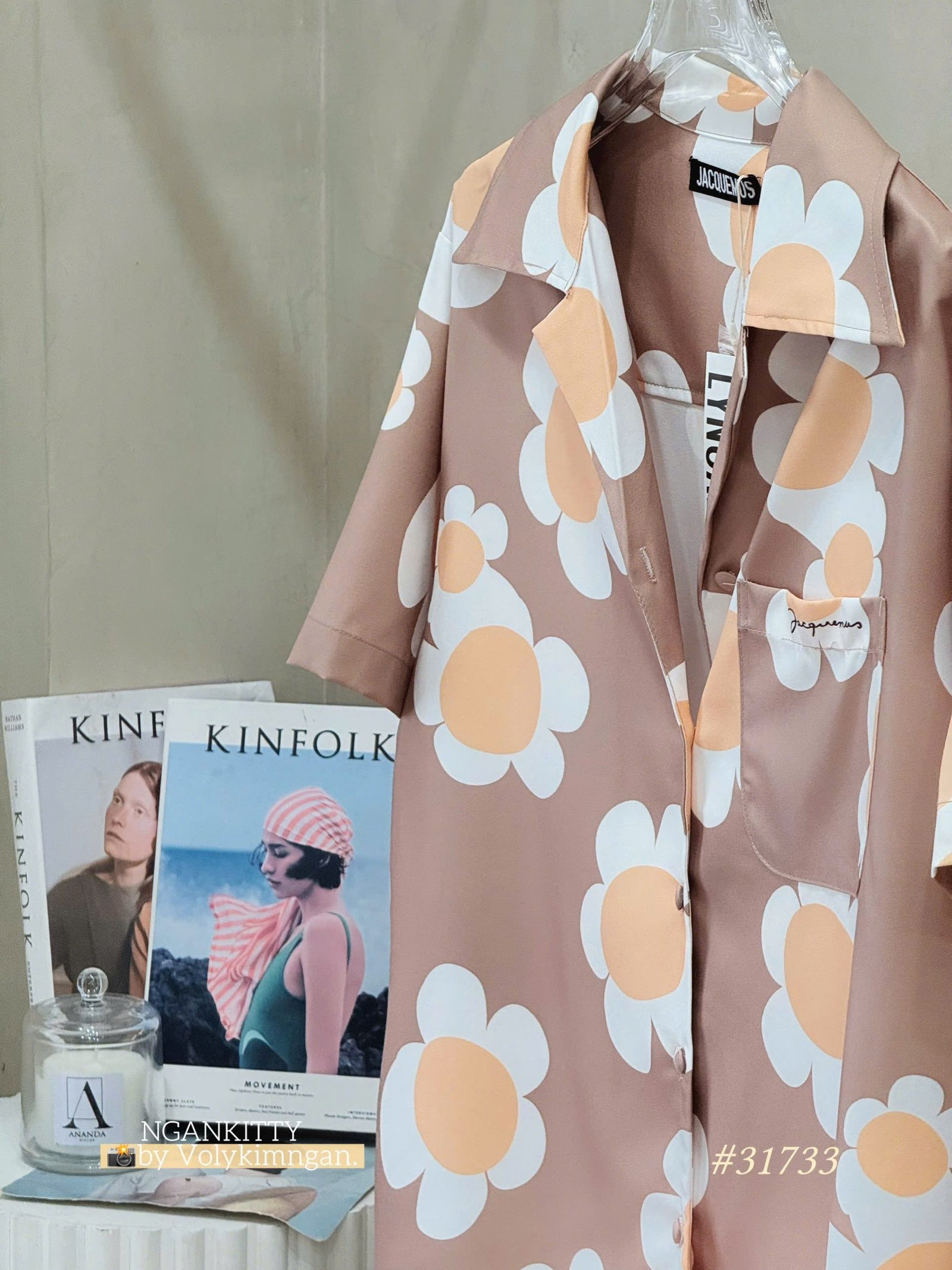 SƠMI BÔNG HOA JACQUEMUS - Ảnh 8