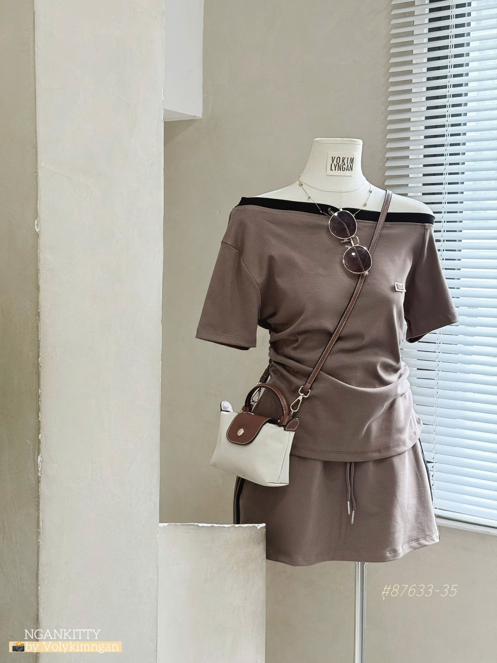 SET CV SỌC HÔNG ÁO BẸT VAI - Ảnh 7