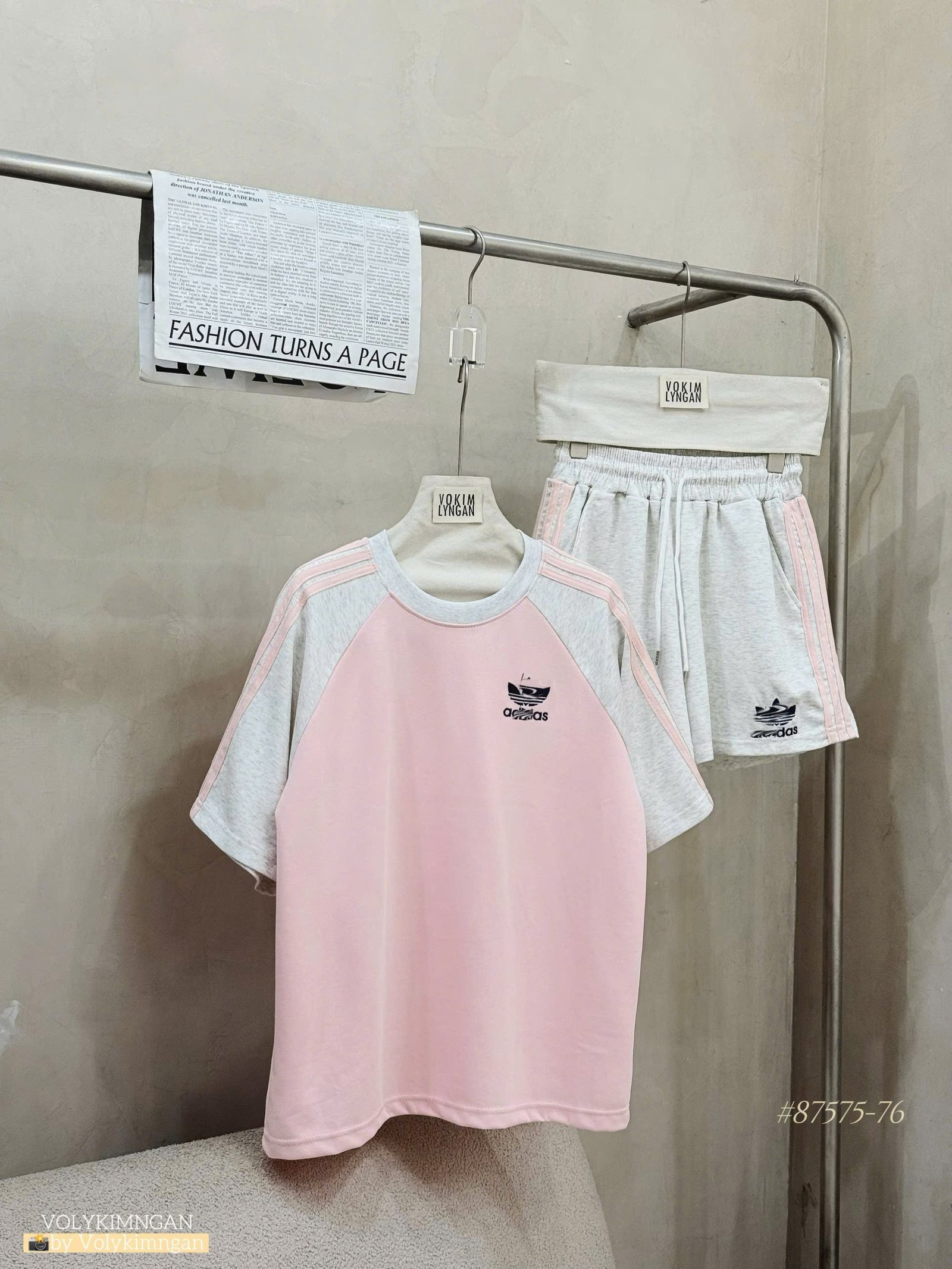 SET POLO LAUREN SHORT SỌC CHỈ - Ảnh 16