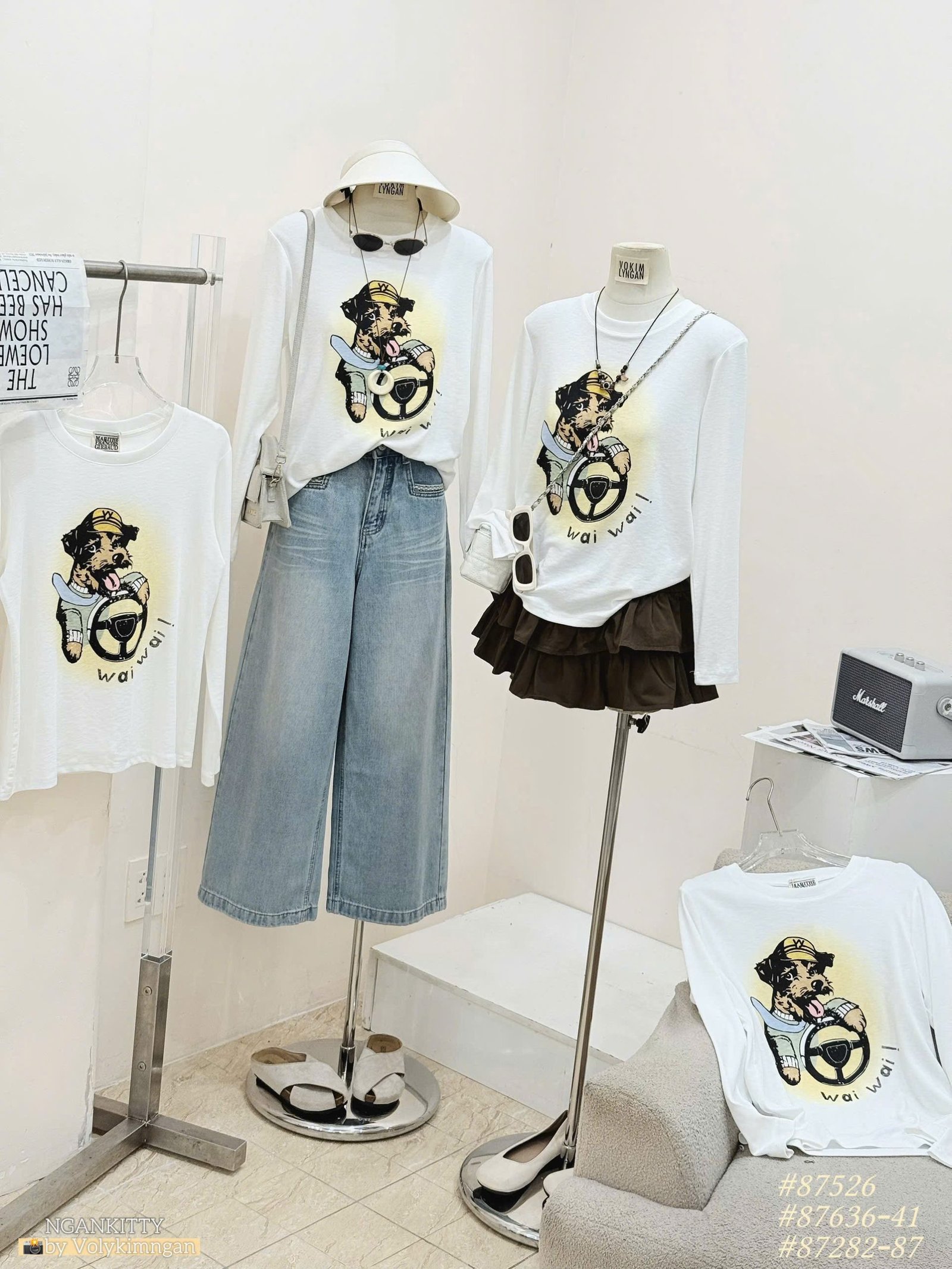 ÁO MARITHE CHÓ WAI WAI