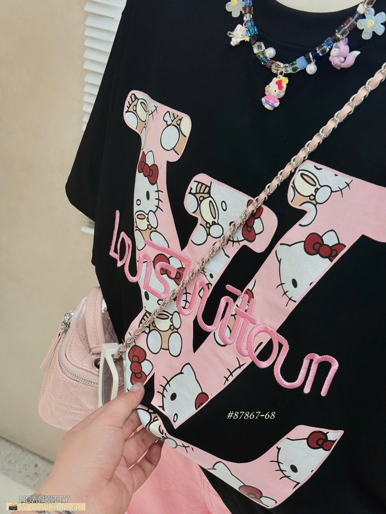 ÁO HELLOKITTY LV THÊU - Ảnh 6