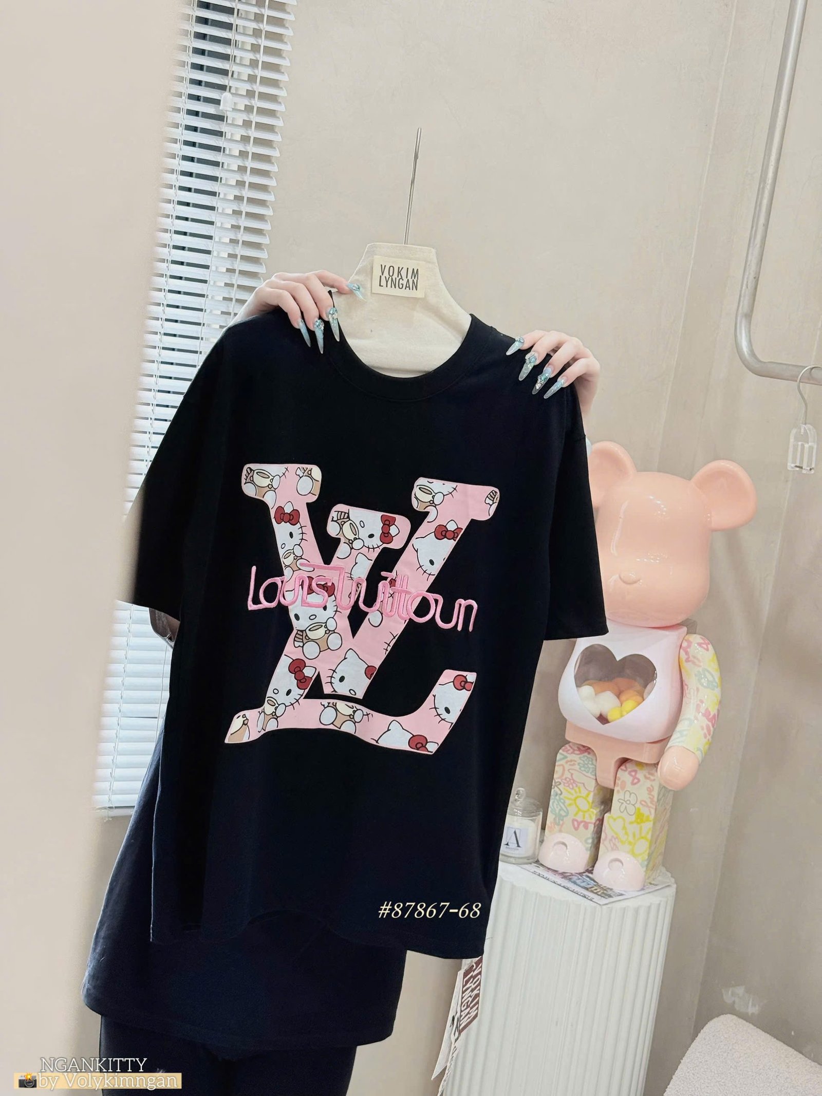 ÁO HELLOKITTY LV THÊU - Ảnh 9