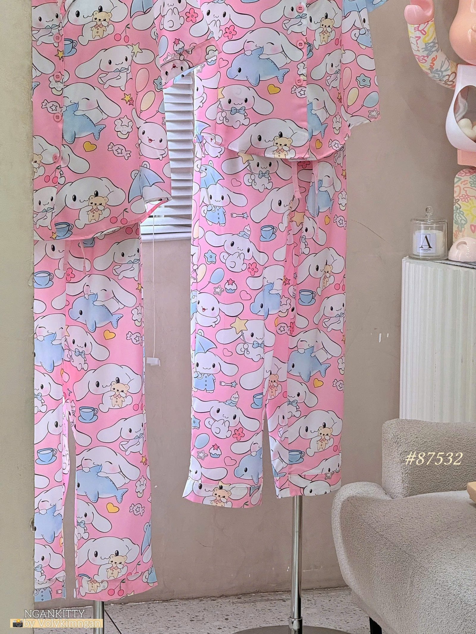 SET PIJAMA CINNAMOROLL - Ảnh 4