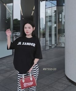 Alternative view of SET JIL SANDER  QUẦN LOE SỌC
