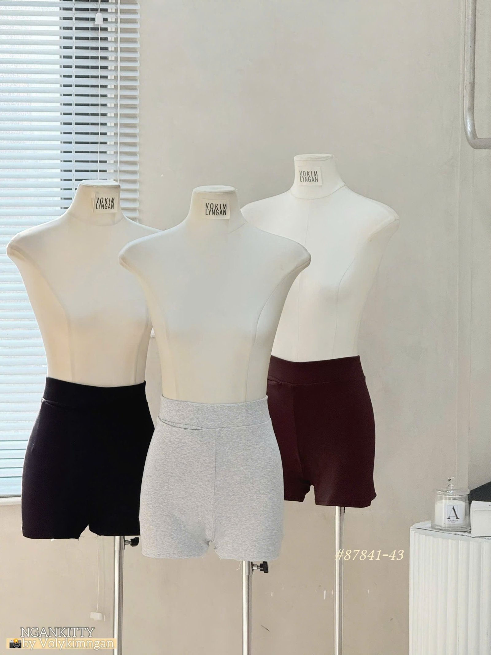 Quần short biker lưng bản - Ảnh 5