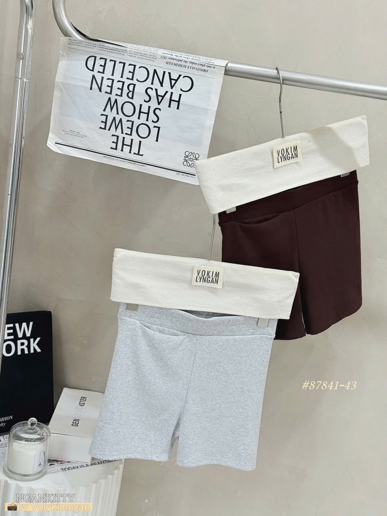 Quần short biker lưng bản - Ảnh 9