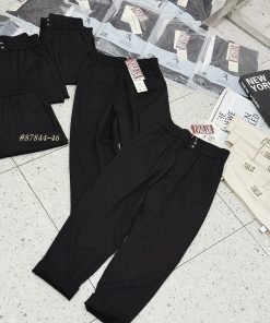 Alternative view of Quần umi baggy lưng chun 2 nút