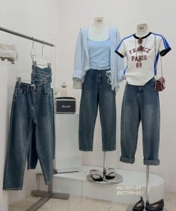 Quần jean baggy túi sau DG