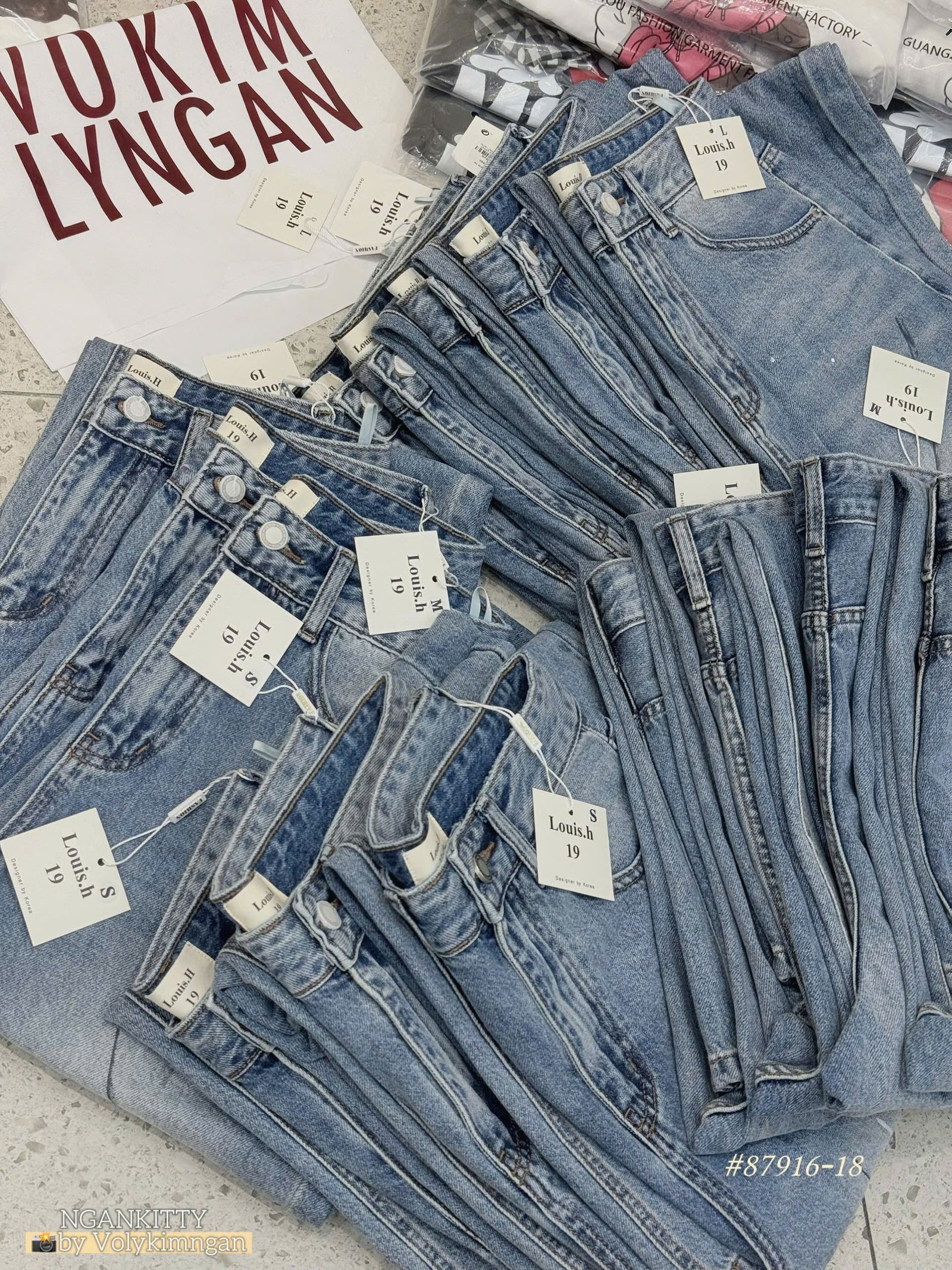 Quần jean suống vết đen - Ảnh 8