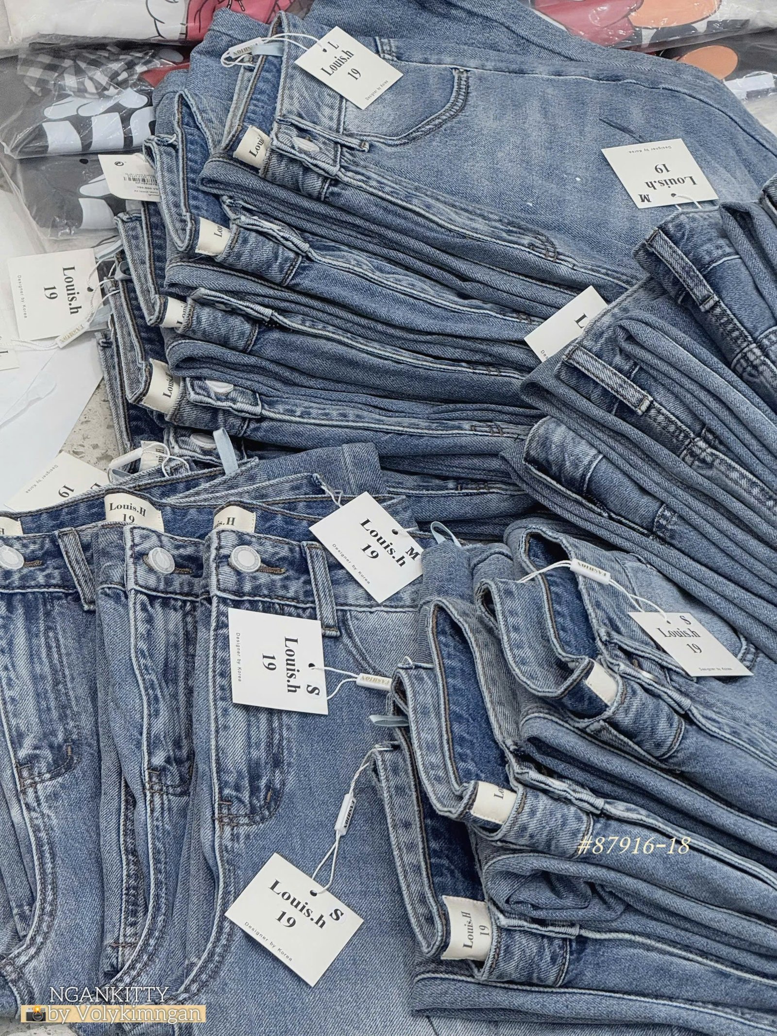 Quần jean suống vết đen - Ảnh 4